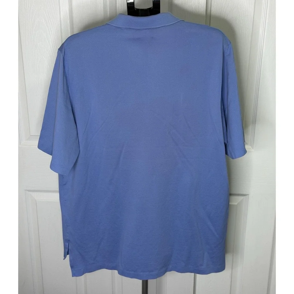 Lot of 2 Polo Ralph Lauren Men's XL Blue Short Sleeve Polo Shirts